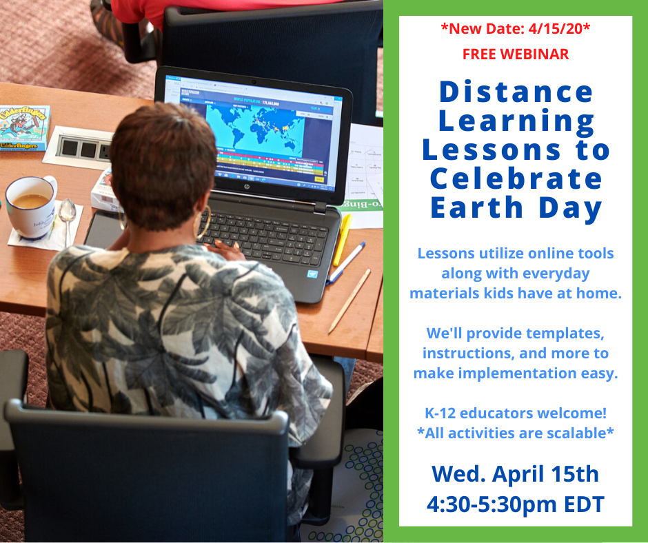 Distance Learning Lessons to Celebrate Earth Day